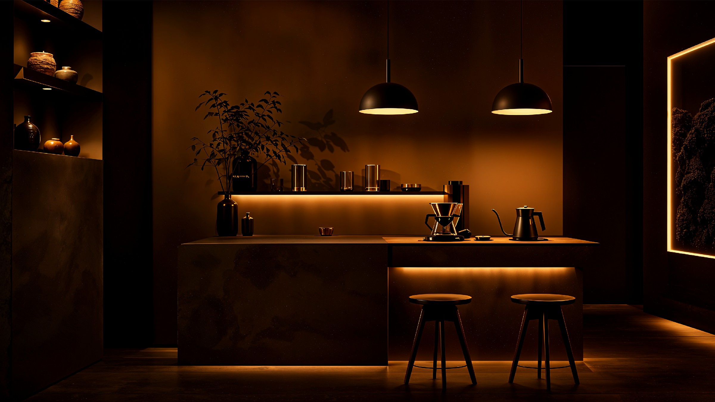 LUNO Cafe Modern Bar & Pour-Over Station